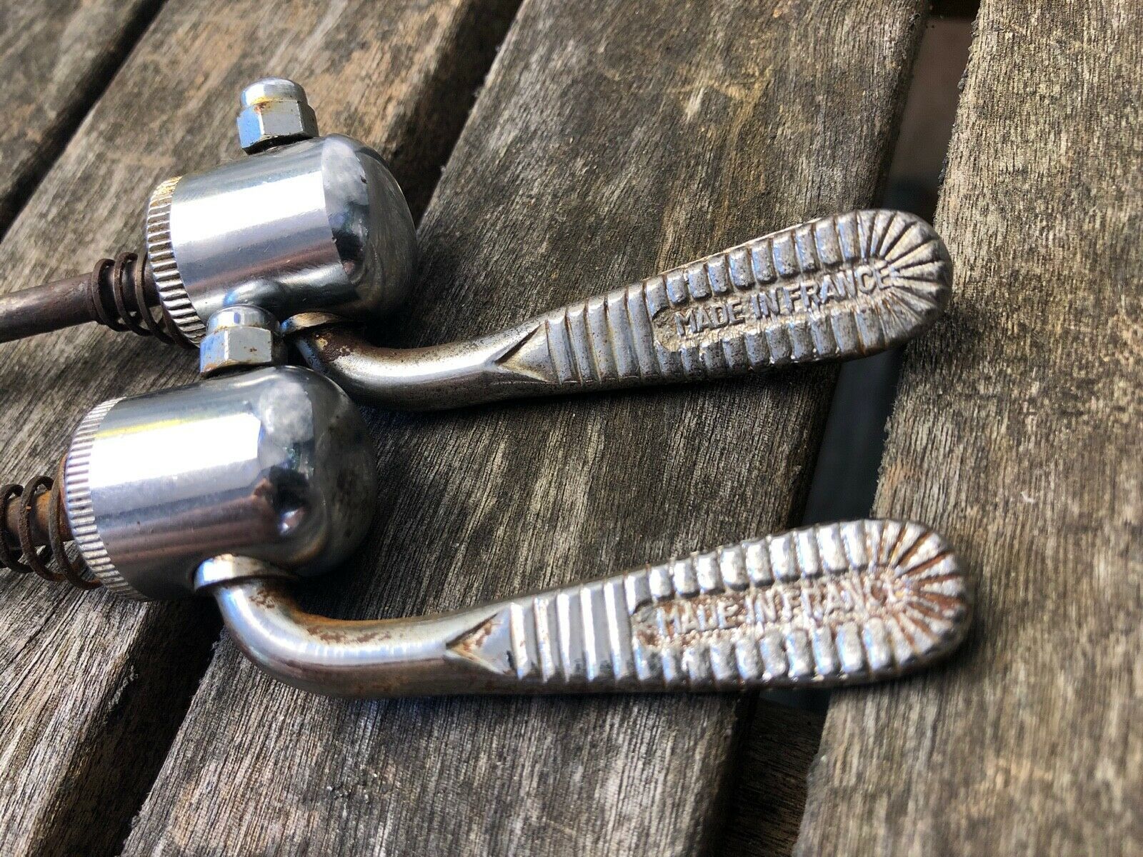 Simplex QR Skewers with extra springs Bike Forums