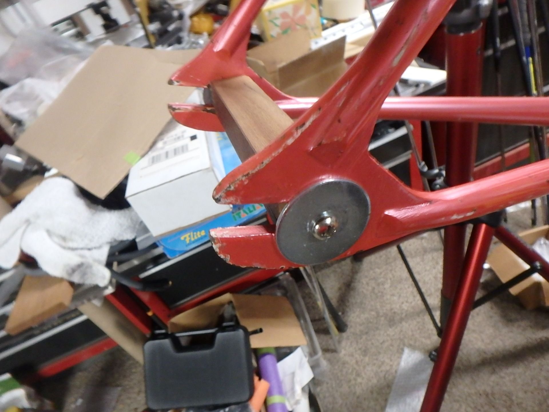 Nothing special rear drop outs almost like they were stamped. Front are not marked in any way.
