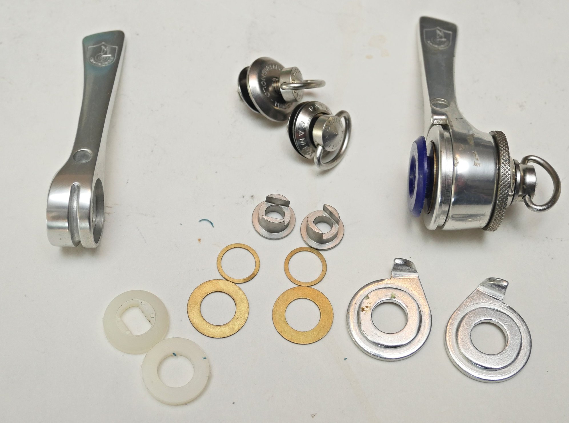 Insert Bleu Pour Shifter Campagnolo C-Record Syncro - Compatible 7