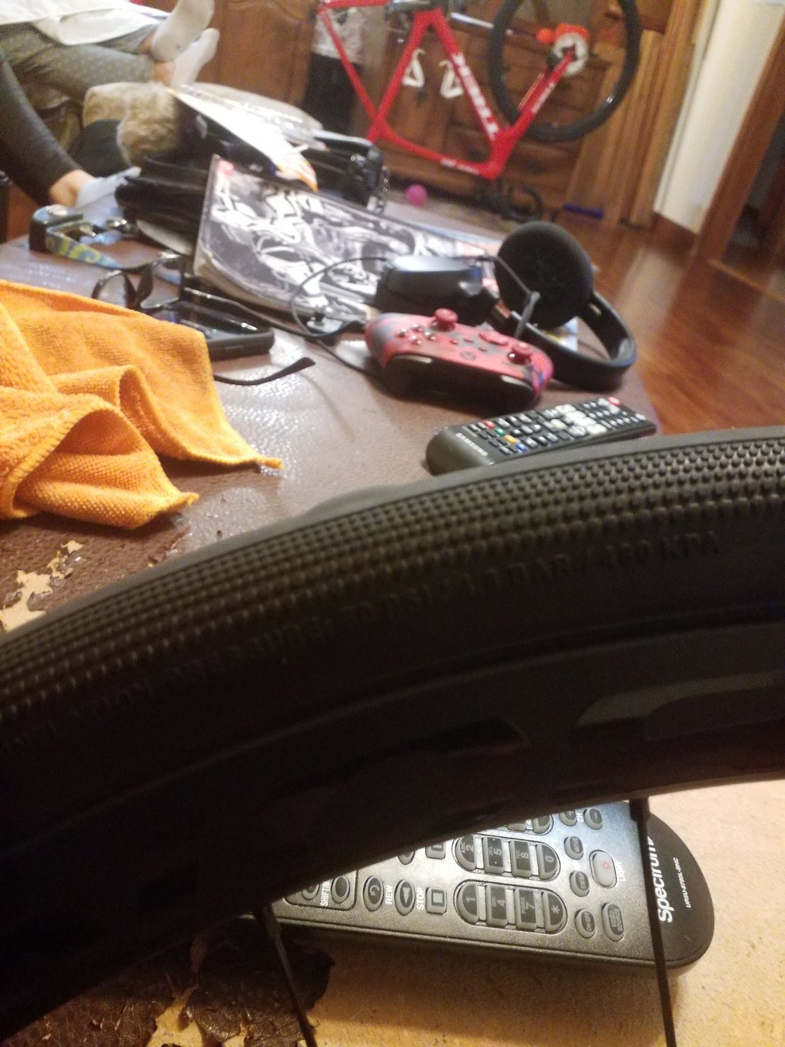 Weird Bubble In Tubeless Road Bike Tire Bike Forums
