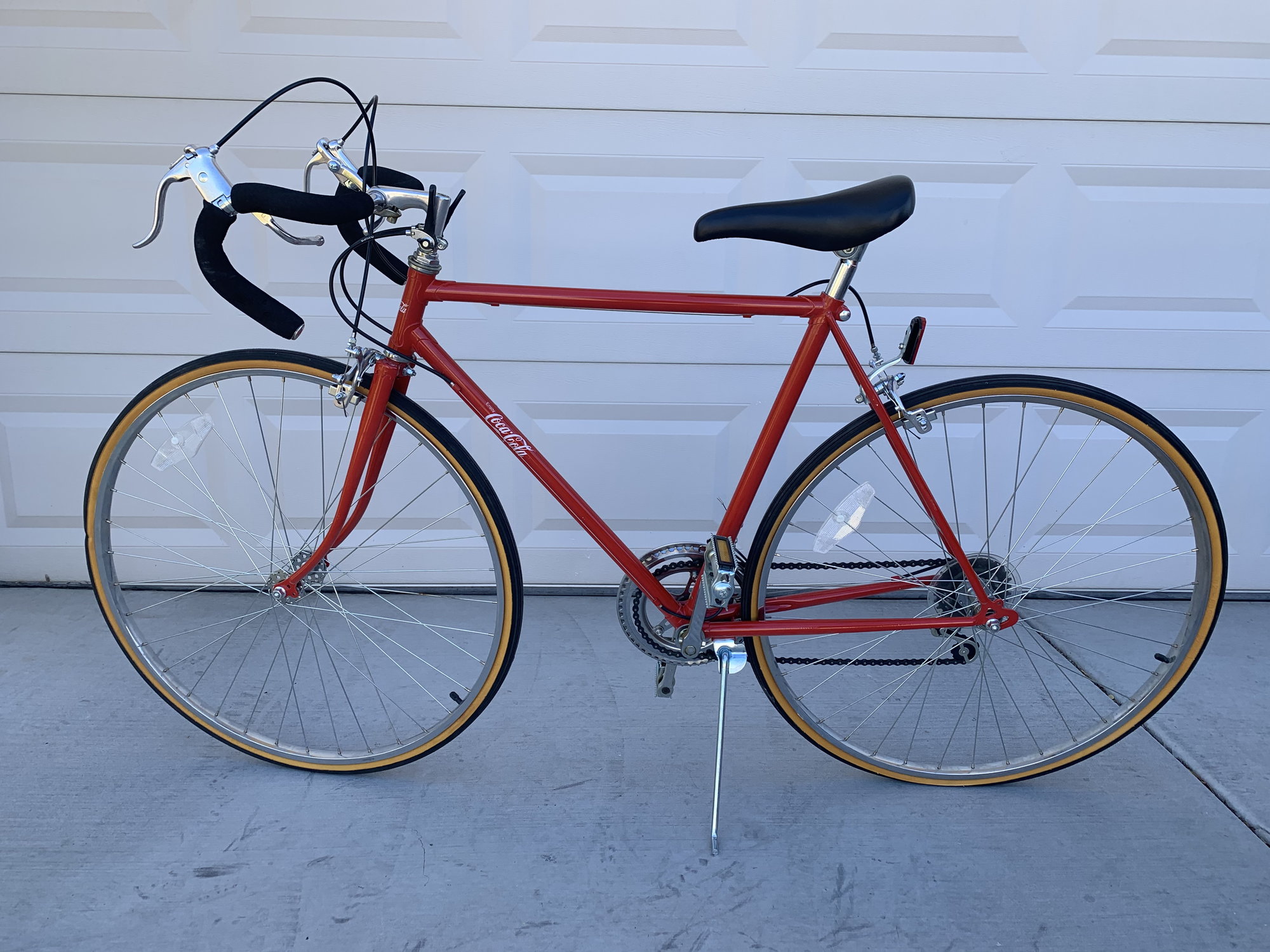 vintage coca cola bike