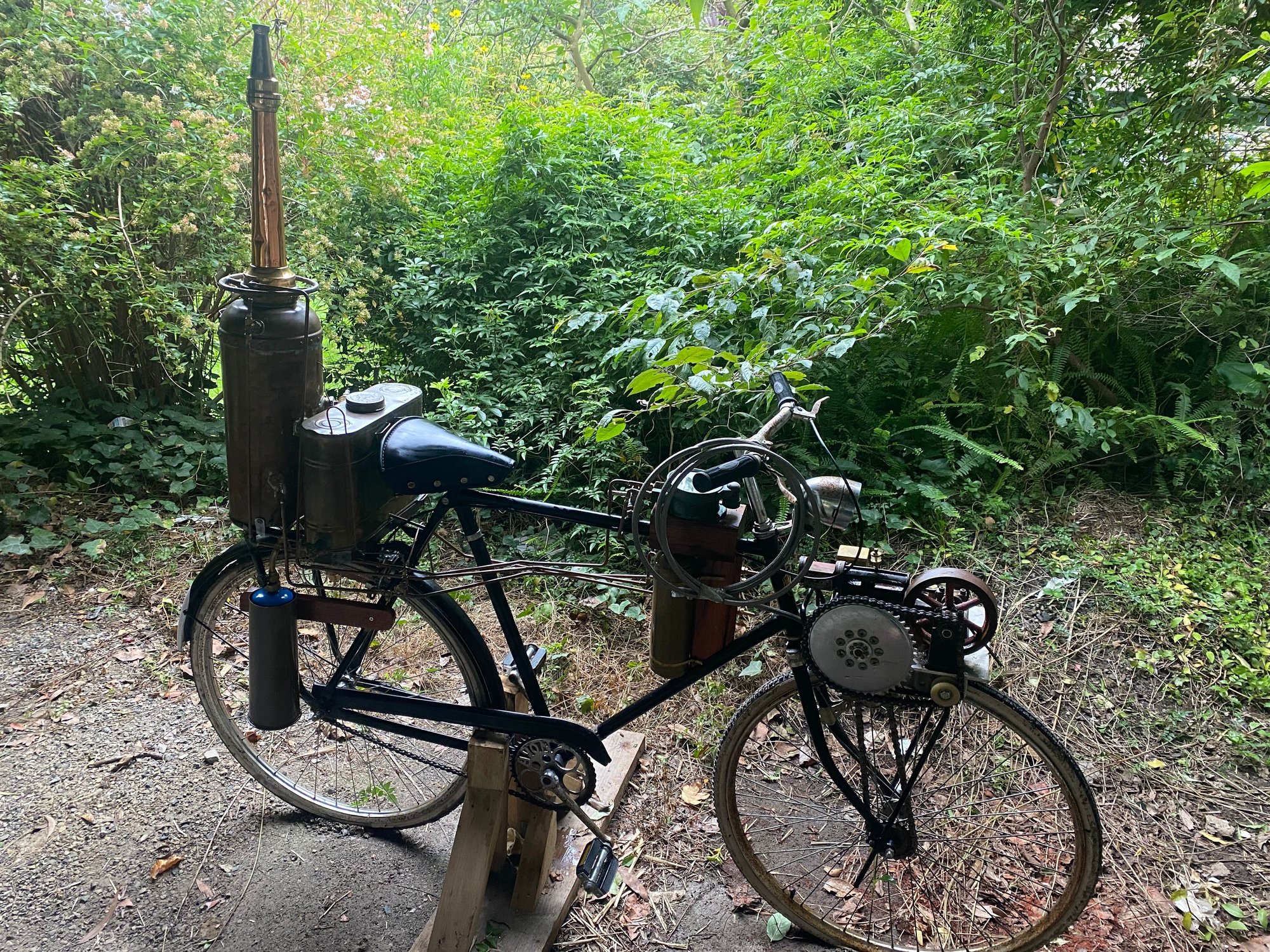 Steam engine driven cargo trike - wheel driving - Page 3 - Bike Forums, image size:2000x1500