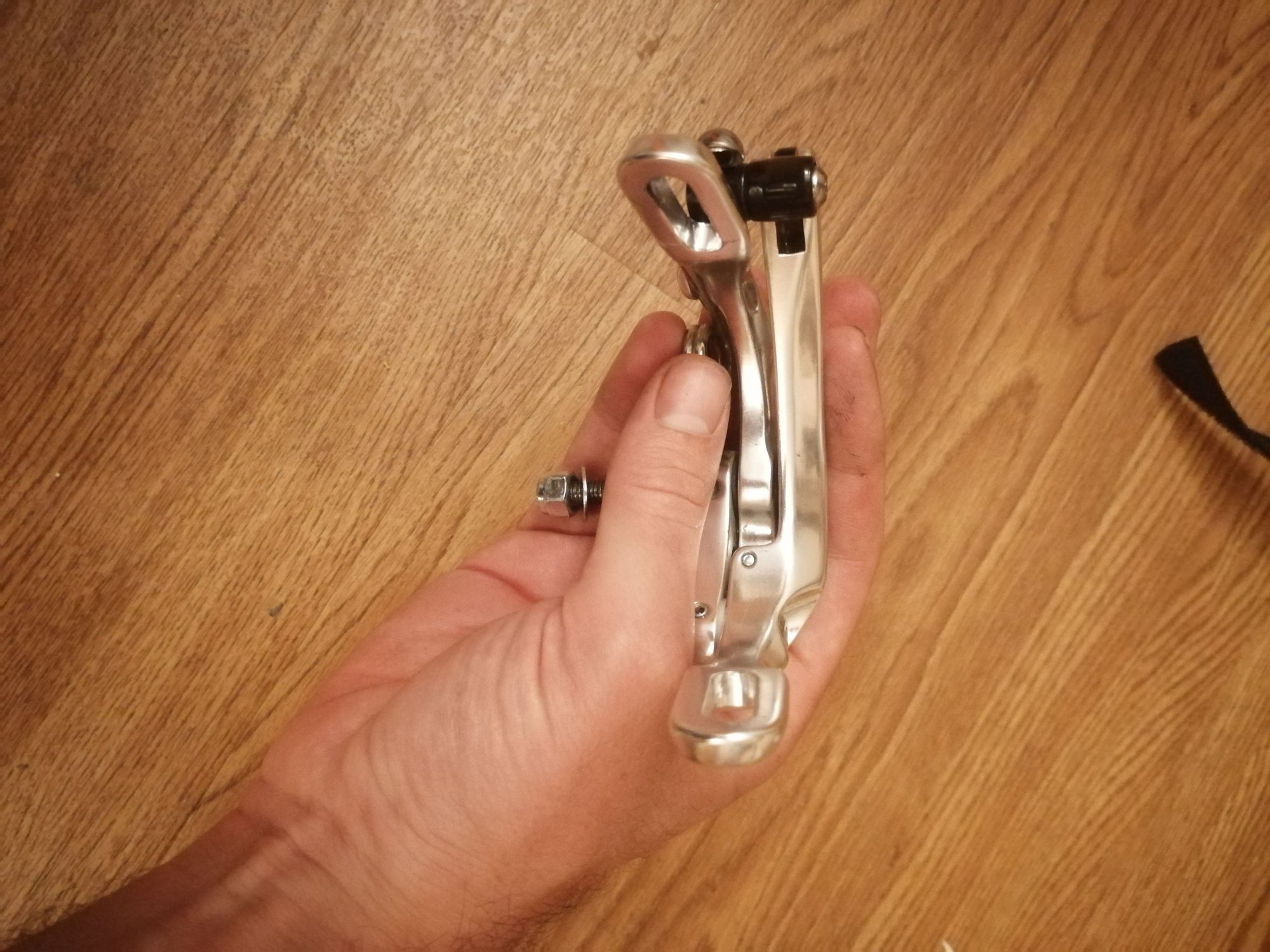 Bent caliper arm Bike Forums