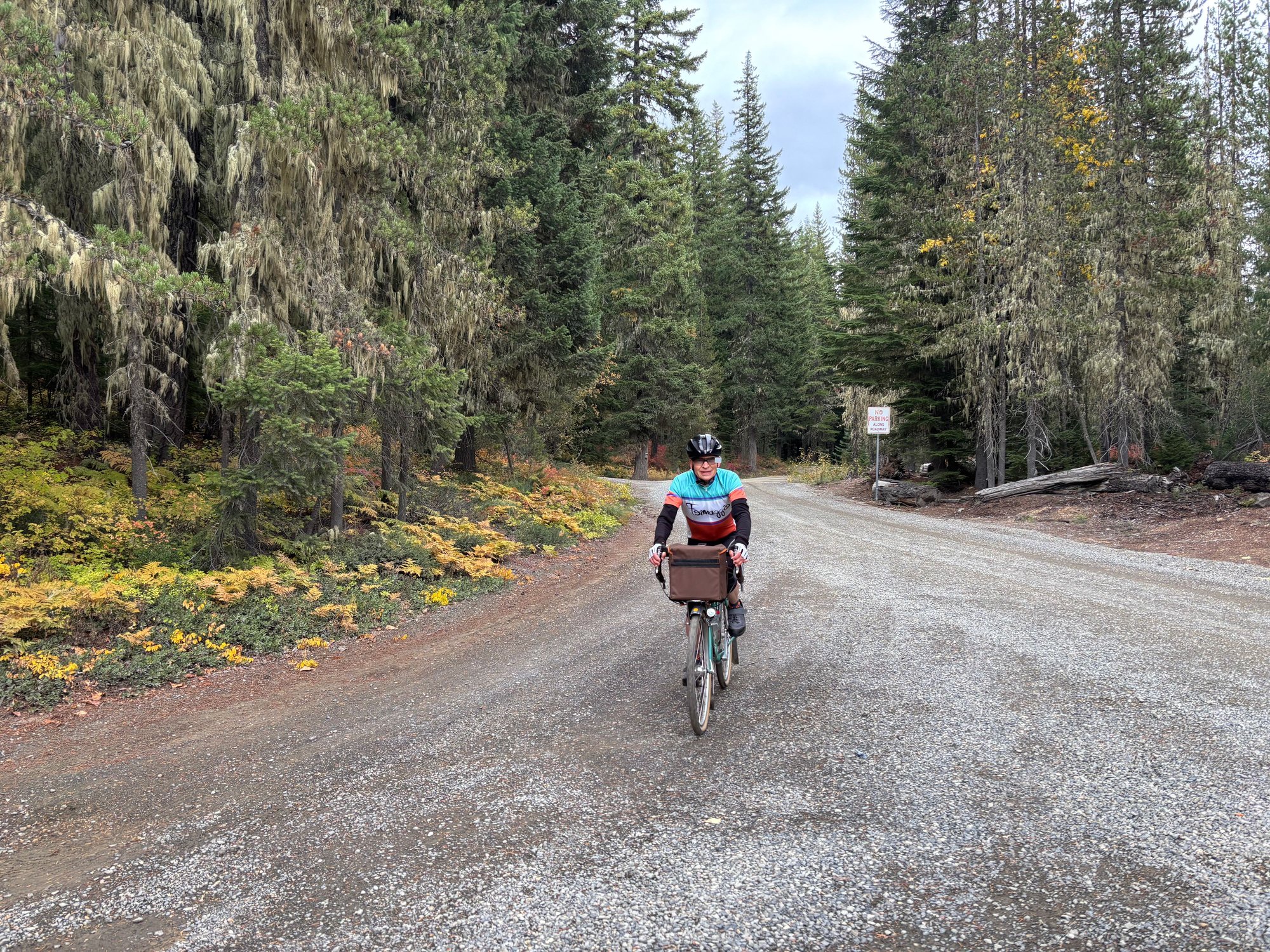 This gravel road was like butter compared to Day 2 gravel.