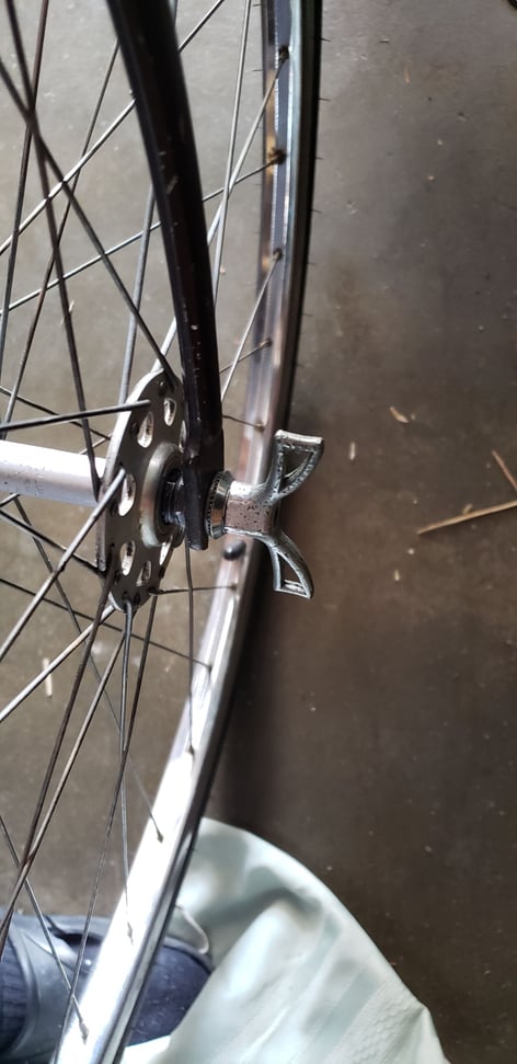 schwinn front wheel replacement