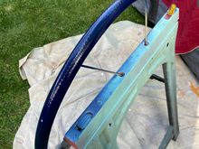 Hade enough left over to paint a matching set of fenders. 