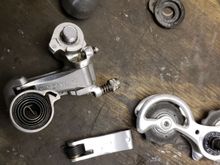Pin at the barrel adjuster almost fully pressed in