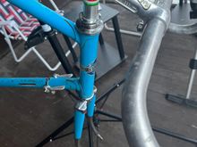 I bought this 3TTT stem last summer at a bike swap for $20 simply because I buy them whenever I find them at a good price and since my 73 Motobecane Le Champion has  one of these too, it doesn’t look out of place on a French bike. Luckily these stems fit everywhere I put them.
