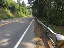 That a nice empty road.  Ahhhh…, good weather, too.