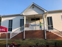 Country church family center. Great breakfast behind the doors!