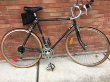 1983 Peugeot UO14 before bar wrap.