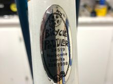 Cool bike shop sticker will remain...