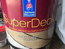 Pretty impressed how this product worked on my deck. Back to wrenching on bikes in no time 
