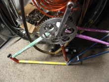 The real reason I grabbed it.  The crank and Bottom bracket that some folks might find interesting for a build.