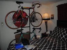 My bedroom, for a time, when I lived in PA