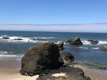Oregon coast off the 101 