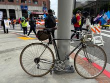 Uninspired by grips, tires, and saddle. 