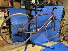 2016 Synapse 105 that’s close to complete with remaining parts on the way. 