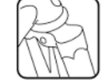 This crown is missing the holes in the tangs, and the panto, but the crown is flat all the way across. 