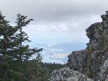 View west from the Sherrard Point.
