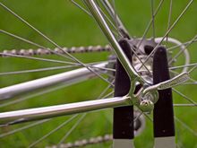 Rear drop out detail 