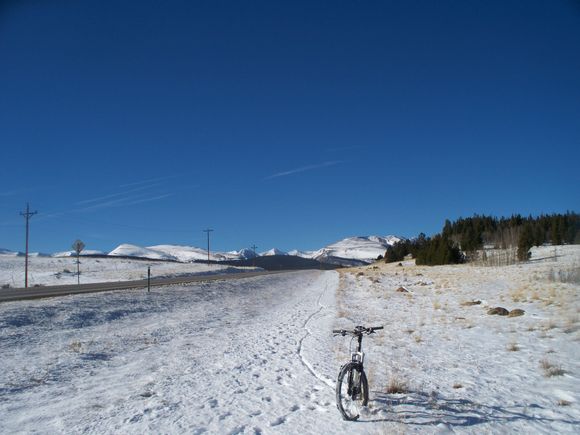 Looks like the bike and forest trails are pretty much done for the season.