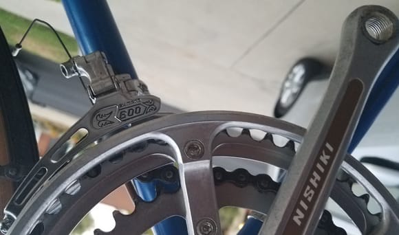 Shimano 600 FD

I have NOT (yet) observed 2-character manufacturing date code.