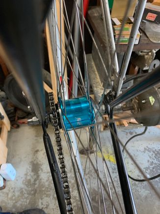 yea.... I didn’t want blue. But no coaster brake version was more expensive and harder to get. Maybe some matching Paul cantilevers?