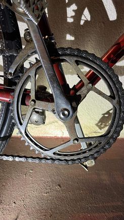 I’ve asked for the letter code on the back of the Williams crank arm but he hasn’t given it to me yet.