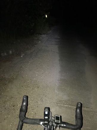 Out in the middle of nowhere. 