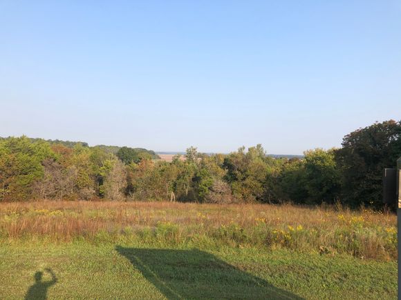 The view behind the sign