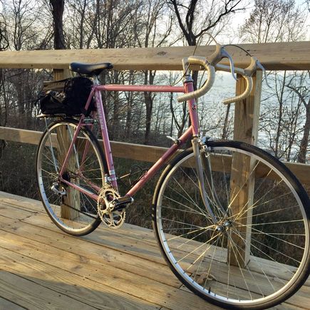 Rear rack and new tires 