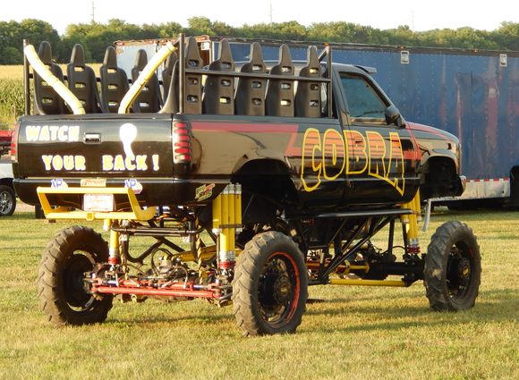 Monster truck skinny tires