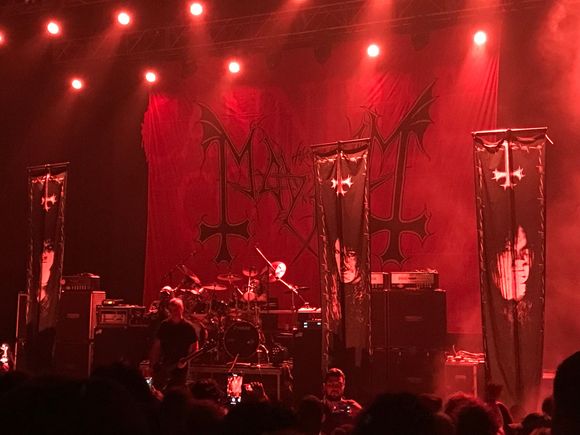 Norwegian Black Metal they put on a great show
