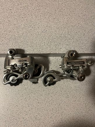It’s back into the parts bin for the short cage. 