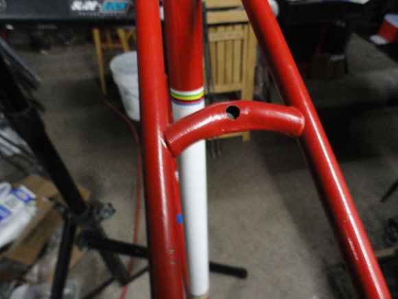 Unusual brake bridge 