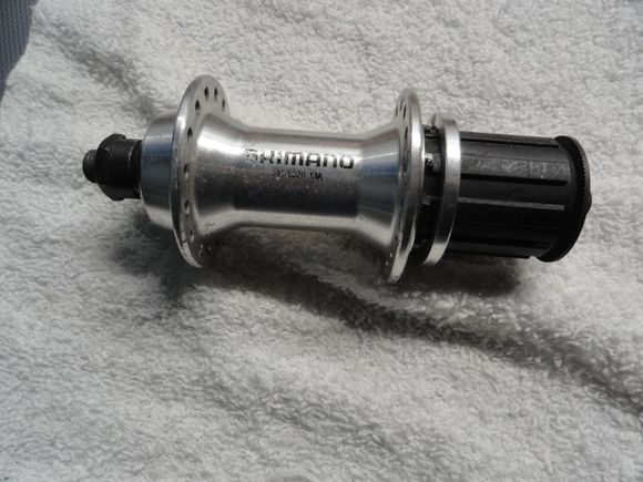 Nothing special 32 hole hub.  It could used an overhaul before being laced into a wheel.