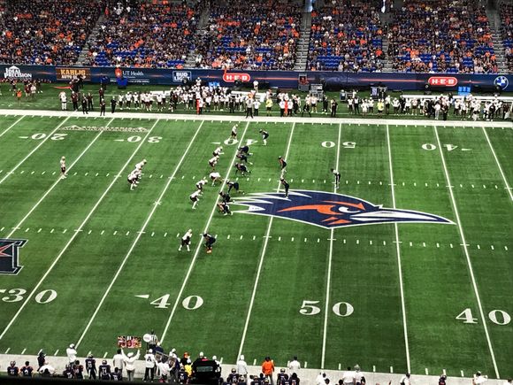 The other UT school wins 20-13 against Texas State who beat Baylor the week before. So what? Shows a quality win because Texas State is a very solid team. 50,000 fans half from Texas State. Backyard brawl didn’t disappoint it was quality football. 