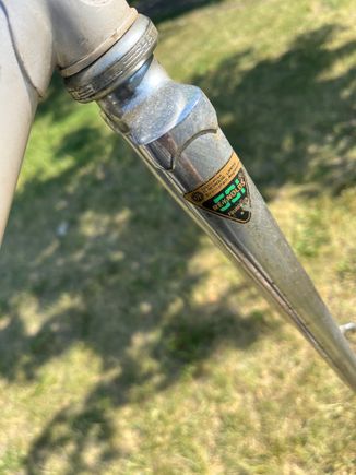 PXN fork crown and Reynolds 531 decal.