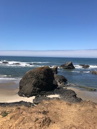 Oregon coast off the 101 