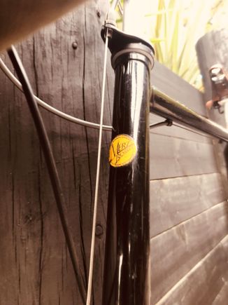 Jim sent a new head badge