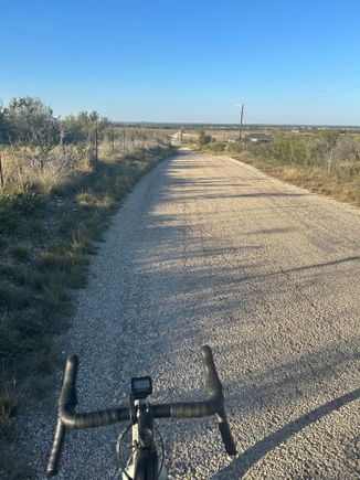 Back road near Hondo, Texas