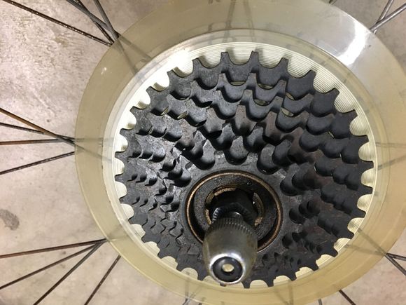 Very little use on this freewheel