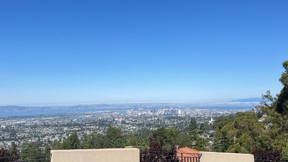 This next photo was taken along a Scenic stretch of new-to-me road that hugs Lake Chabot.