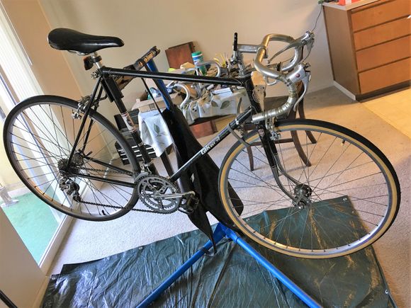 ready for cables and bar tape