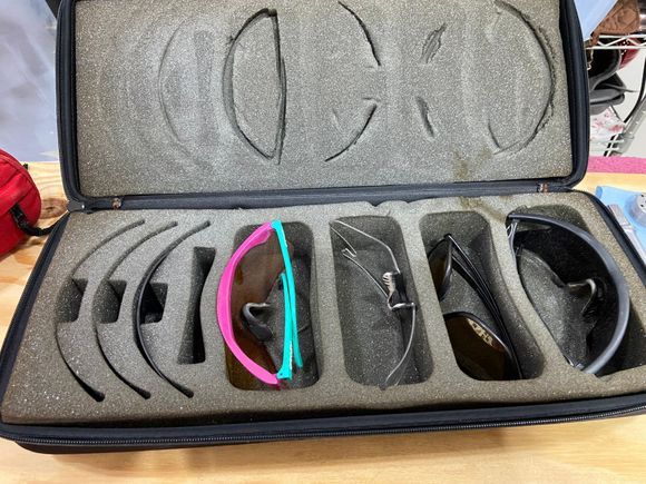 $250 case and glasses in very good condition 