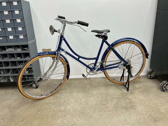 Japanese bicycle after restoration