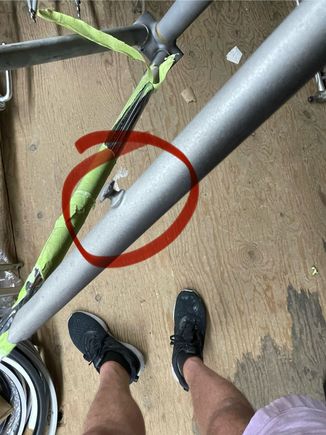 Chain hanger to help ease the rear wheel is a nice touch