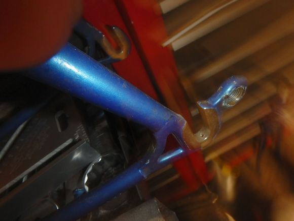 Chrome tips on the chain stays and evidence of chrome under a few chips.