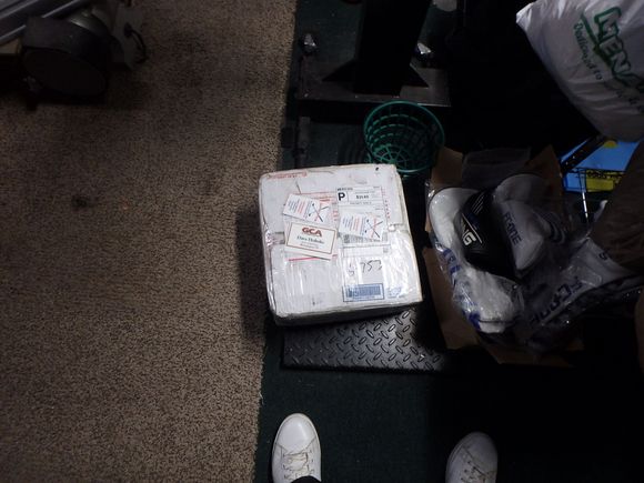 It arrived today.